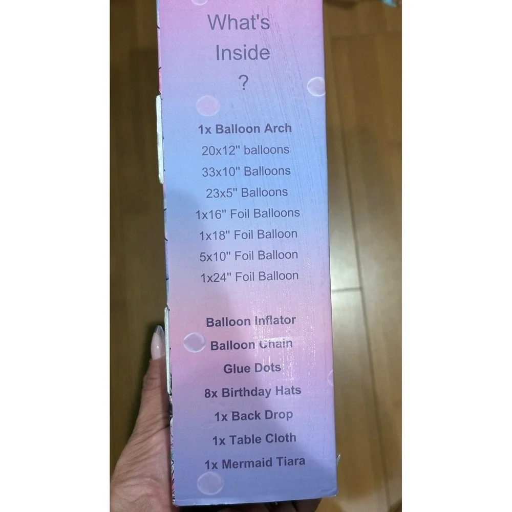 🎉 Mermaid Theme Party Decorations Kit Serves 12 – BONUS Gift & Balloon Pump!
